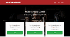 Desktop Screenshot of musclearmory.com